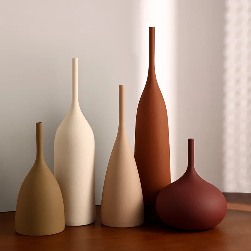 Nordic Minimalist Ceramic Vase